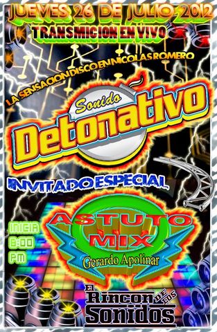 26 DE JULIO 2012 SONIDO DETONATIVO EL RINCON DE LOS SONIDOS