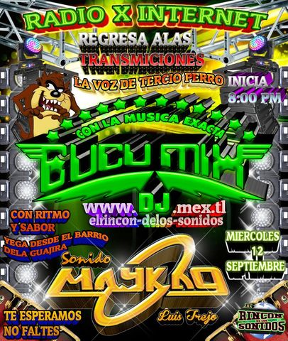 12 SEPTIEMBRE 2012 DJ CUCU MIX EL RINCON DE LOS SONIDOS