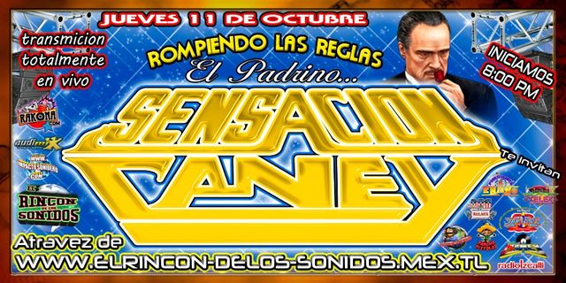 11 OCTUBRE 2012 SENSACION CANEY EL RNCON DE LOS SONIDOS
