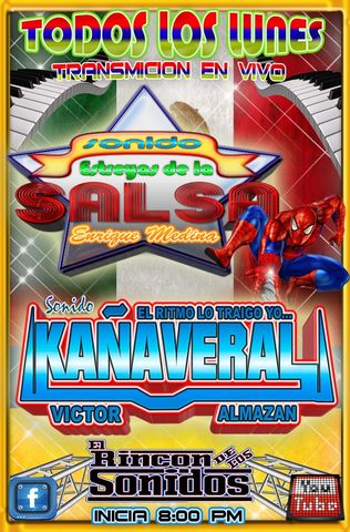 ESTRELLAS DE LA SALSA SONIDO KANAVERAL EL RINCON DE LOS SONIDOS